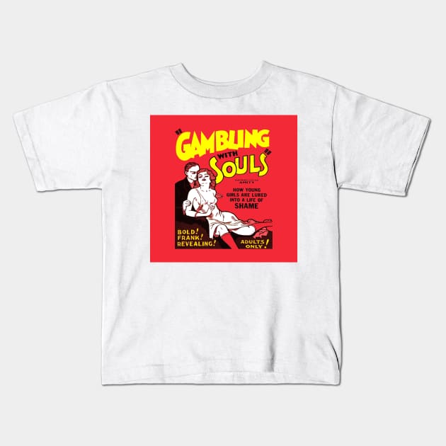 Gambling Kids T-Shirt by Superlust